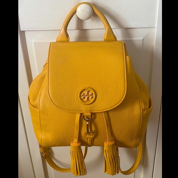 Tory Burch Bags Tory Burch Pebbled Leather Thea Backpack Poshmark